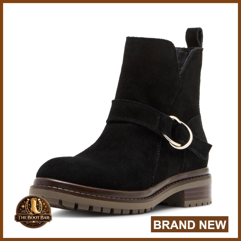 Waterproof Ankle Boots With Cushioned Insole, 1.5 Inch Heel